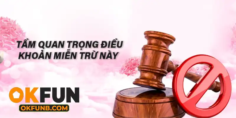 TẦM QUAN TRỌNG ĐIỀU KHOẢN MIỄN TRỪ NÀY